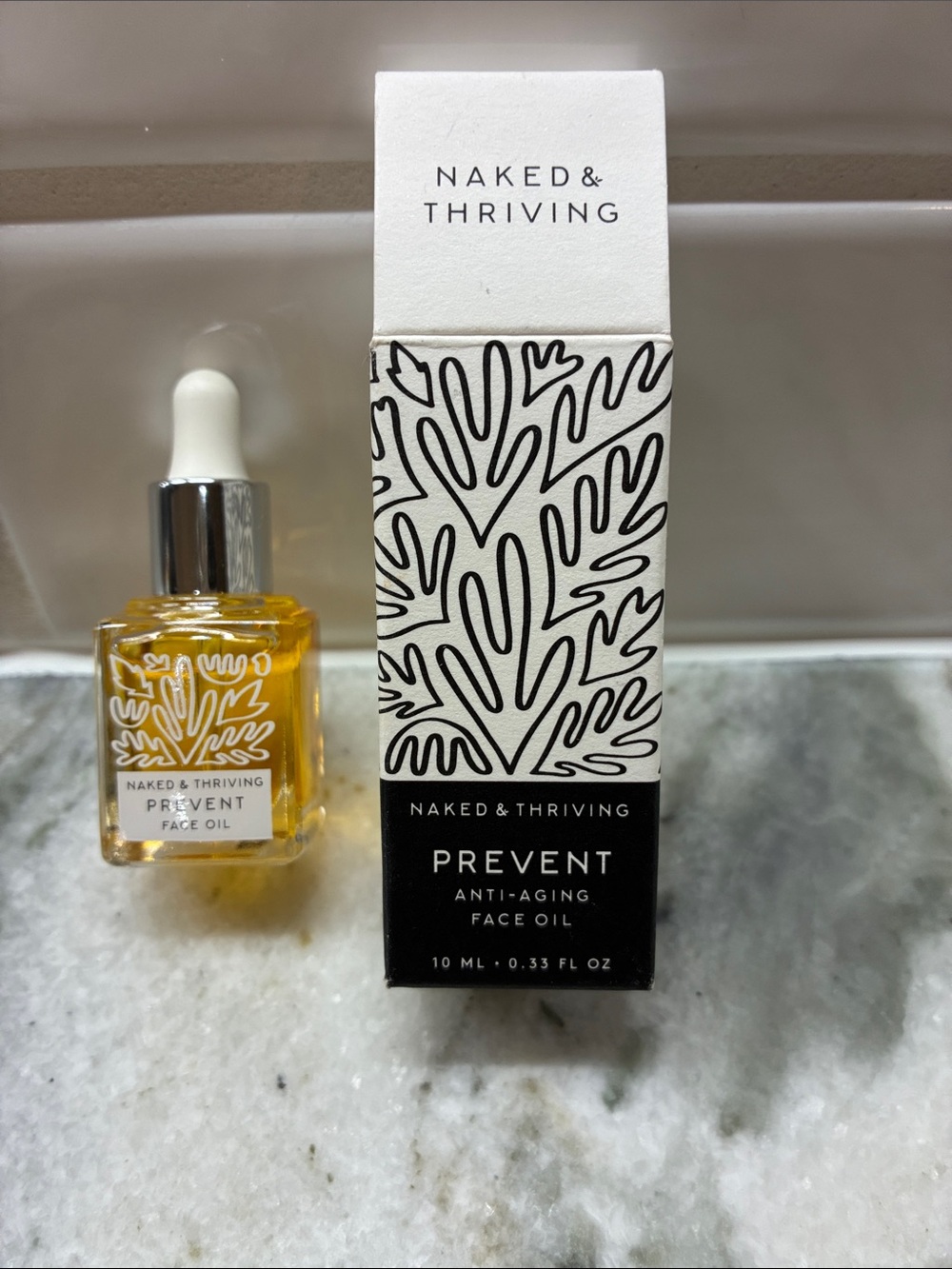 Prevent Anti-Aging Face Oil – Yellow by Naked and Thriving.